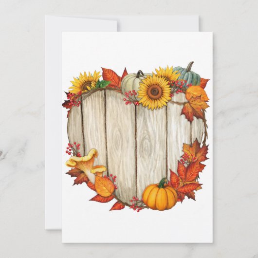 Herfst in Love Truck Pumpki Bubble & Bubble Kaart (Achterkant)