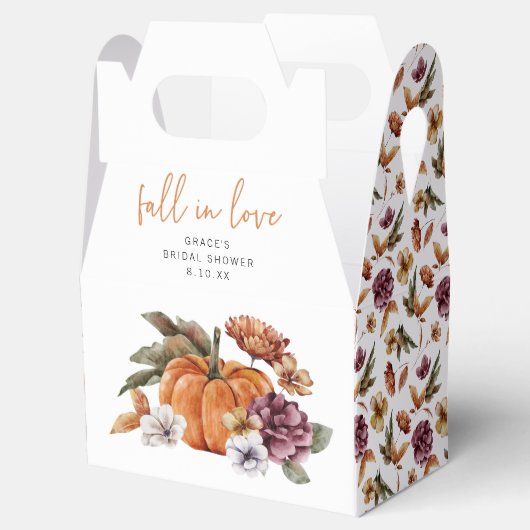 Herfst in Love Vrijgezellenfeest Bedankdoosjes (Geopend)