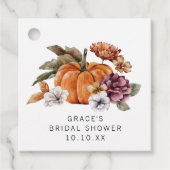 Herfst in Love Vrijgezellenfeest Bedankjes Labels (Voorkant)