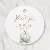 Herfst in Love Vrijgezellenfeest Bedankjes Labels (Voorkant)