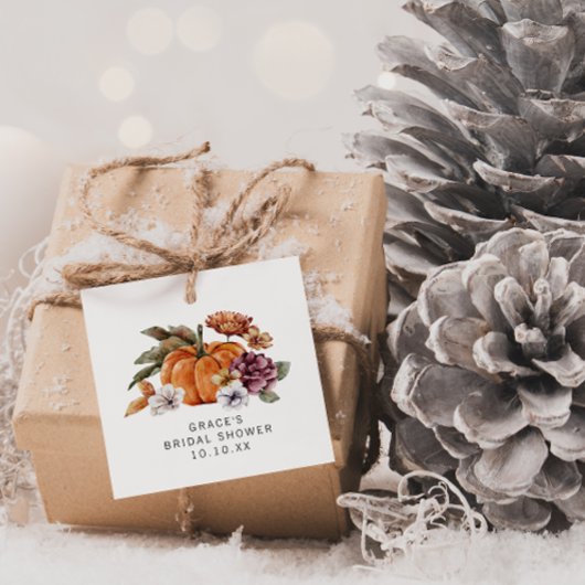 Herfst in Love Vrijgezellenfeest Bedankjes Labels