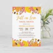 Herfst in Love Vrijgezellenfeest Graceful Autumn L Kaart (Staand voorkant)