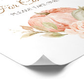 Herfst In Love Vrijgezellenfeest Hartelijk dank vo Poster (Hoek)