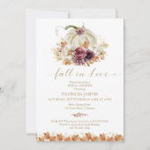 Herfst in Love Vrijgezellenfeest Kaart (Voorkant)