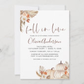 Herfst in Love Vrijgezellenfeest Pampas Grass Terr Kaart (Voorkant)