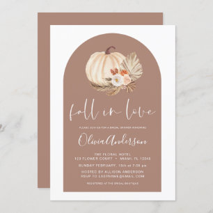 Herfst in Love Vrijgezellenfeest Pampas Grass Terr Kaart