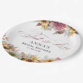 Herfst in Love Vrijgezellenfeest Papieren Bordje (Gekanteld)