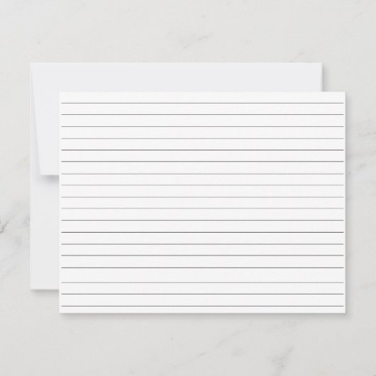 Herfst in Love Vrijgezellenfeest Recipcard Kaart (Achterkant)