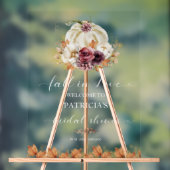 Herfst in Love Vrijgezellenfeest Welcome Sign Acryl Bord (Neutraal)