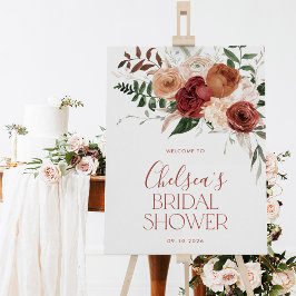 Herfst in Love Vrijgezellenfeest Welcome Sign Poster