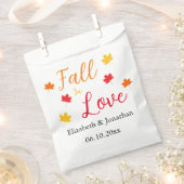 Herfst in Love Wedding Bedankzakje (Geknipt)