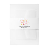 Herfst in Love Wedding Uitnodigingen Wikkel (Voorkant Voorbeeld)