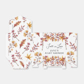 Herfst in Love White Pumpkin Baby shower Bedankdoosjes (Uitgevouwen)