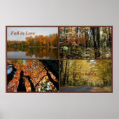 Herfst in Love Wisconsin Poster (Voorkant)