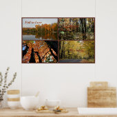 Herfst in Love Wisconsin Poster (Keuken)