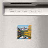 Herfst in Maroon Lake Colorado Reizen Magneet (Insitu (Vaatwasser))