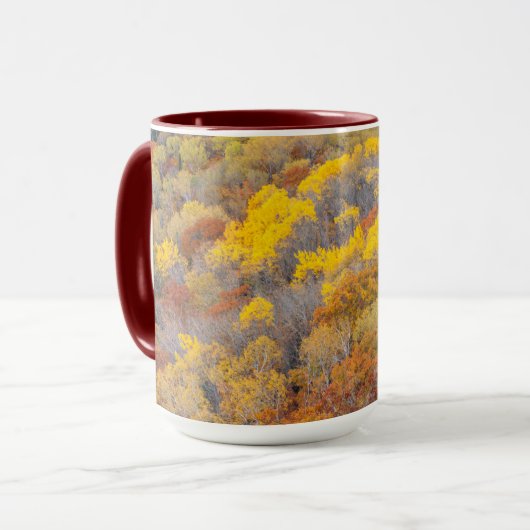 Herfst in Michigan Mok (Voorkant links)