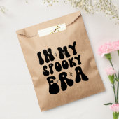Herfst  In Mijn Spooky Era Retro Halloween Bedankzakje (Gezegeld)