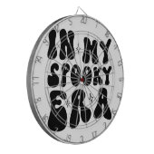 Herfst  In Mijn Spooky Era Retro Halloween Dartbord (Voorkant Links)