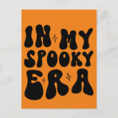 Herfst  In Mijn Spooky Era Retro Halloween Feestdagenkaart (Voorkant)