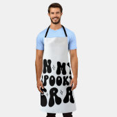 Herfst  In Mijn Spooky Era Retro Halloween Schort (Gedragen)