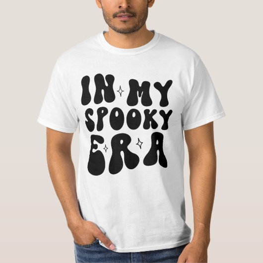 Herfst  In Mijn Spooky Era Retro Halloween T-shirt (Voorkant)