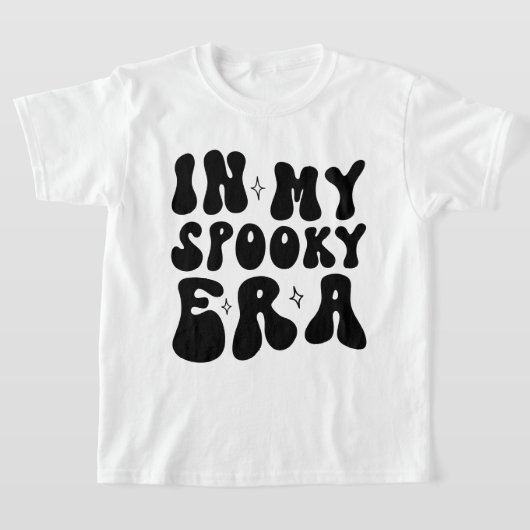 Herfst  In Mijn Spooky Era Retro Halloween T-shirt (Laagn)