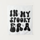 Herfst  In Mijn Spooky Era Retro Halloween Wandkleed (Voorkant)