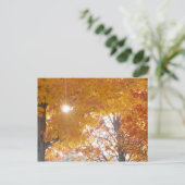 Herfst in Montreal Briefkaart (Staand voorkant)