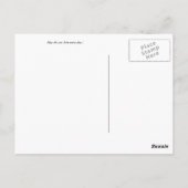 Herfst in Montreal Briefkaart (Achterkant)