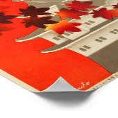  herfst in Nagoya Japan Reis Poster (Hoek)
