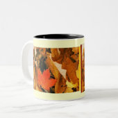 Herfst in najaar laat Mok (Voorkant links)