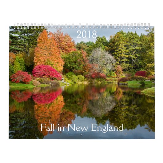 Herfst in New England Agenda Kalender (Hoes)