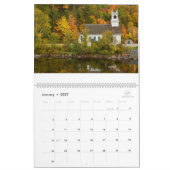 Herfst in New England Agenda Kalender (Jan 2027)