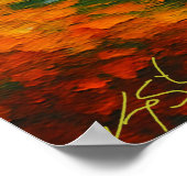 Herfst in New England Landschap Poster (Hoek)