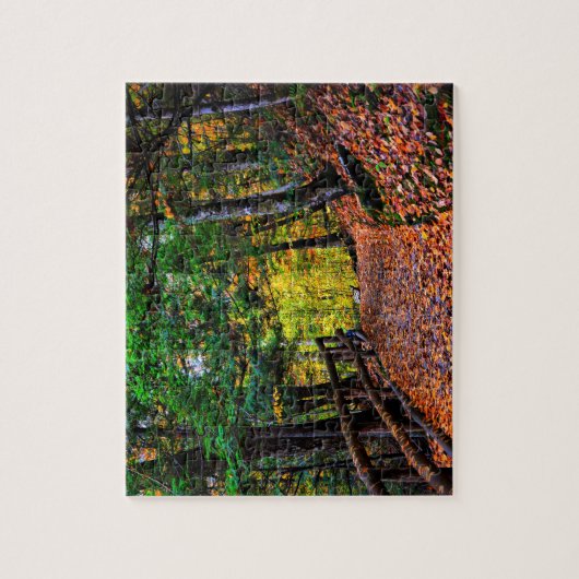 Herfst in New England Puzzle Legpuzzel (Verticaal)