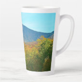 Herfst in New Hampshire Latte Mok (Rechts)