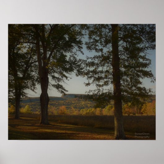 Herfst in New Paltz NY Poster (Voorkant)