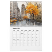 Herfst in New York-VS kalender (Feb 2027)