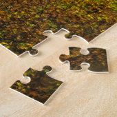 Herfst in North Carolina. Kerstgroeten Legpuzzel (Zijkant)