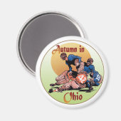 Herfst in Ohio Magneet (Voorkant / Achterkant)