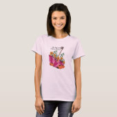 Herfst in paraplu t-shirt (Voorkant volledig)
