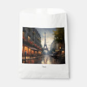 herfst in Parijs Frankrijk Bedankzakje (Voorkant)