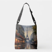  herfst in Parijs Frankrijk Crossbody Tas (Voorkant)