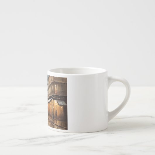 Herfst in Parijs Frankrijk Espresso Kop (Rechts)