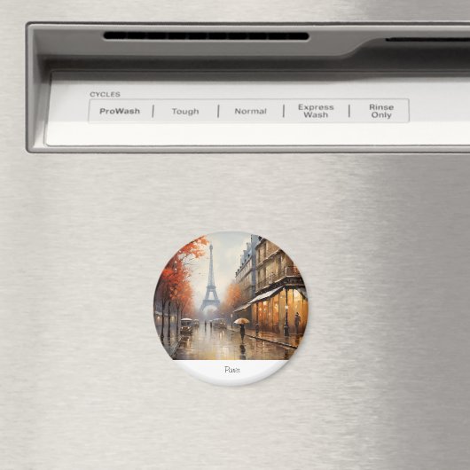 Herfst in Parijs Frankrijk Magneet (Insitu (Vaatwasser))