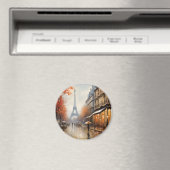 Herfst in Parijs Frankrijk Magneet (Insitu (Vaatwasser))