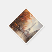  herfst in Parijs Frankrijk Servet (Hoek)