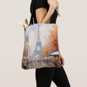 Herfst in Parijs Frankrijk Tote Bag