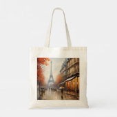 Herfst in Parijs Frankrijk. Tote Bag (Achterkant)